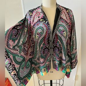Beautiful silk paisley Etro tunic